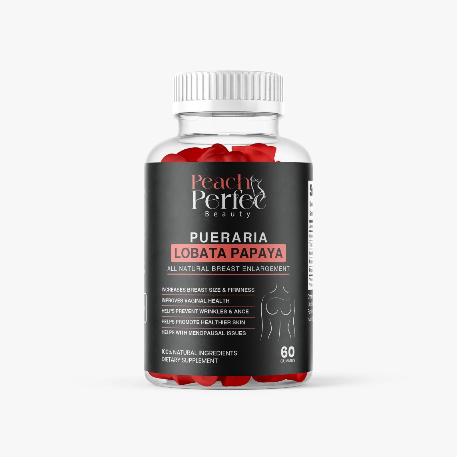PUERARIA LOBATA & PAPAYA BREAST ENHANCEMENT GUMMIE